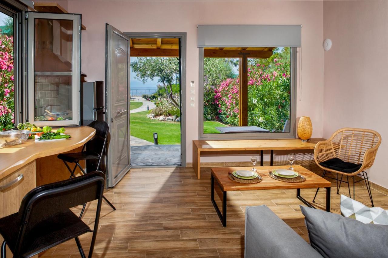 Elite Cottages Káto Lekhónia Bagian luar foto