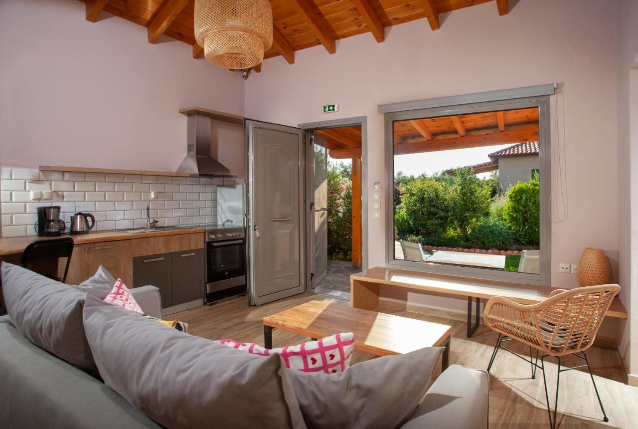 Elite Cottages Káto Lekhónia Bagian luar foto